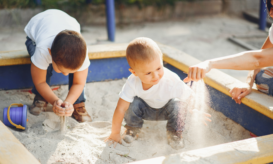 mother-with-little-child-playground